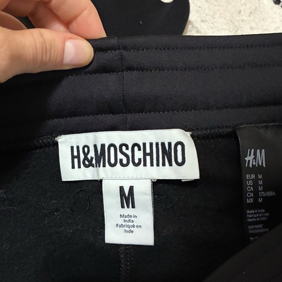 Moschino x H&M Embroidered Logo Joggers - Picture 9 of 10